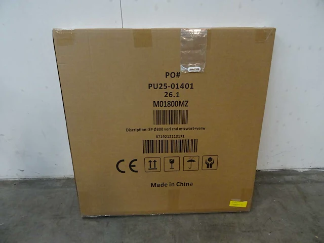 Spiegel met led verlichting ø80cm - afbeelding 2 van  2