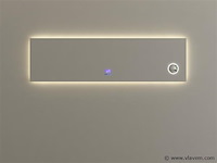 Spiegel met led verlichting & bluetooth - 180 cm - afbeelding 1 van  4