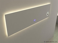Spiegel met led verlichting & bluetooth - 180 cm - afbeelding 2 van  4