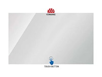 Spiegel met ledverlichting en verwarming touch button 100cm - afbeelding 1 van  2