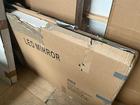 Spiegel met ledverlichting en verwarming touch button 100cm - afbeelding 2 van  2