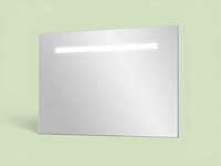 Spiegel met ledverlichting op sensor 100x65cm - afbeelding 1 van  3