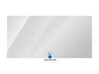 Spiegel met ledverlichting touch button 100cm - afbeelding 1 van  2