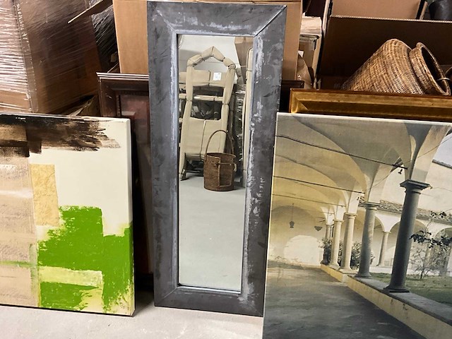 Spiegel met lood bekleed - afbeelding 1 van  5