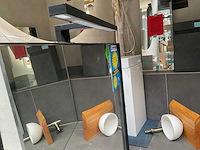 Spiegel met planchet en ledverlichting 100x80cm - afbeelding 4 van  5