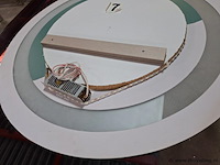 Spiegel met verlichte ring - diameter ca. 90 cm - afbeelding 3 van  3