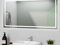 Spiegel met verlichting primabad, spal1400, grijs