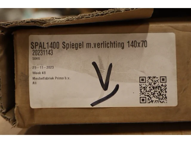 Spiegel met verlichting primabad, spal1400, grijs - afbeelding 3 van  9