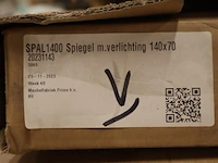 Spiegel met verlichting primabad, spal1400, grijs - afbeelding 3 van  9