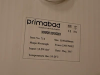 Spiegel met verlichting primabad, spal1400, grijs - afbeelding 7 van  9