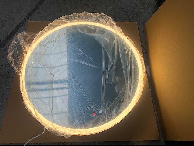 Spiegel met verwarming en ledverlichting dimbaar 100cm - afbeelding 3 van  3