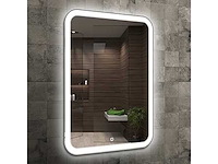 Spiegel rechthoekig 60x80 cm + led en verwarming karo - afbeelding 1 van  2