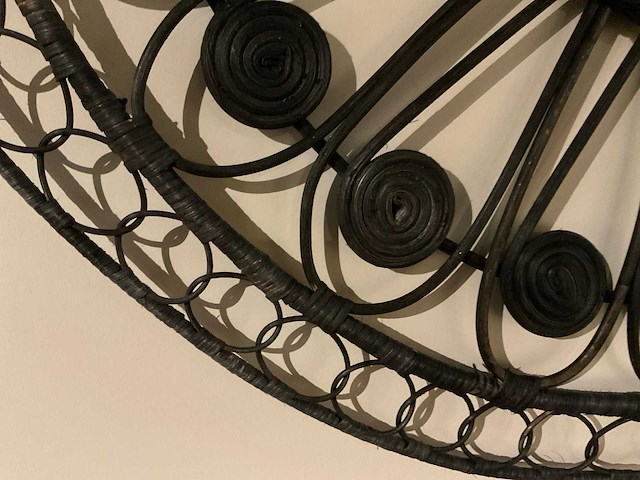 Spiegel riet 90 cm - afbeelding 3 van  3