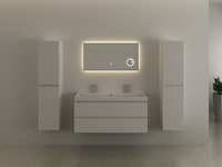 Spiegel, vonato, calvona, led verlichting in 3 kleuren; geel, blauw en wit - afbeelding 1 van  4