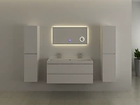 Spiegel vonato calvona led verlichting in 3 kleuren; geel, blauw en wit
