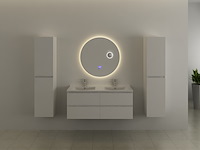 Spiegel vonato, corviano, led verlichting in 3 kleuren; geel, blauw en wit - afbeelding 12 van  12