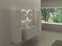 Spiegel vonato zylano led verlichting in 3 kleuren; geel, blauw en wit - afbeelding 3 van  4