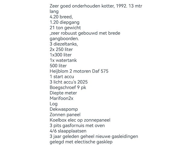 Spiegelgat - kotter - motorjacht - afbeelding 59 van  63