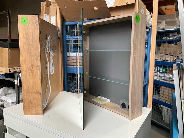 Spiegelkast 60x70x14 cm - afbeelding 1 van  4