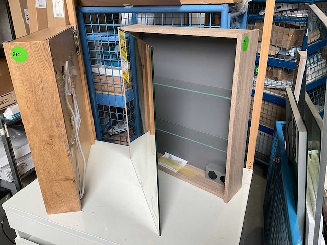 Spiegelkast 60x70x14 cm - afbeelding 3 van  4