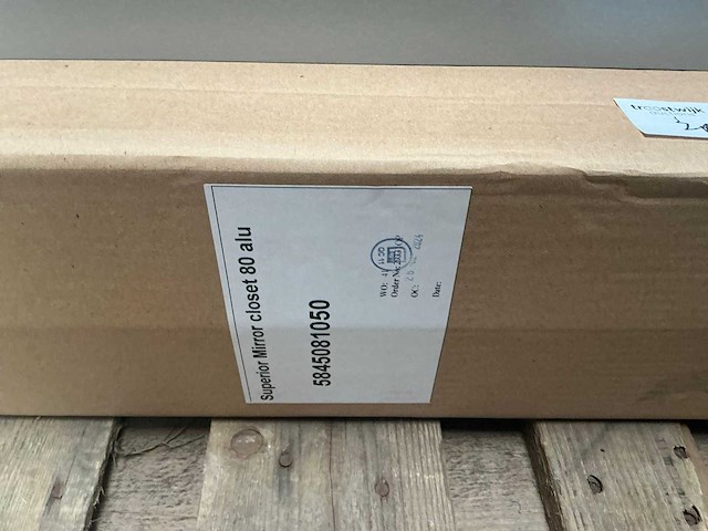 Spiegelkast 80 alu (2x) - afbeelding 3 van  6