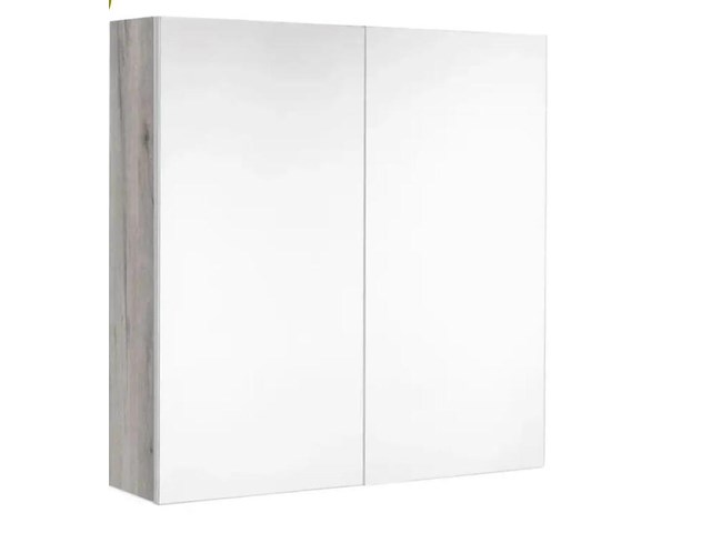Spiegelkast, allibert, 234428 | 60x18x65 cm, wit - afbeelding 1 van  3