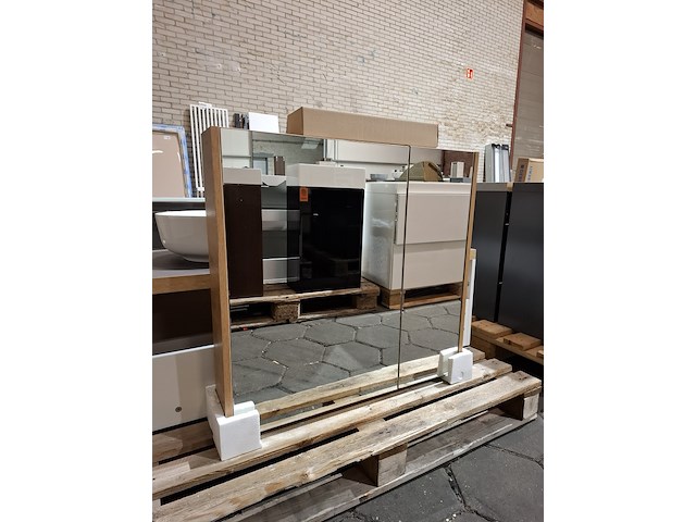 Spiegelkast lancelot oak - afbeelding 1 van  4