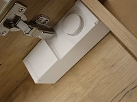 Spiegelkast met verlichting allibert, 829008, naturel houtdecor - afbeelding 11 van  14