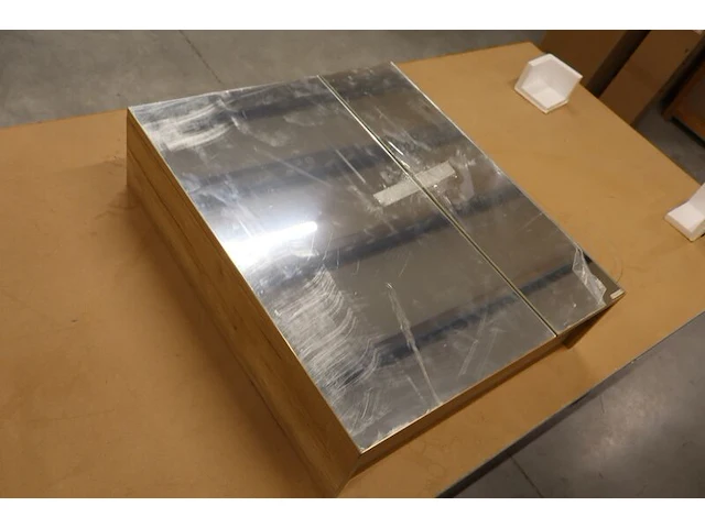 Spiegelkast met verlichting allibert, 829008, naturel houtdecor - afbeelding 13 van  14