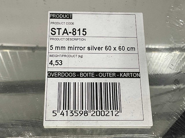 Spiegels 60x60 cm (84x) - afbeelding 7 van  7