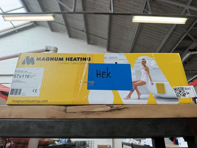 Spiegelverwarming 110x57 cm 150 watt, magnum look - afbeelding 1 van  3