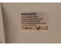 Spiegelverwarming / mirror defogger berma decor, wit - afbeelding 2 van  10