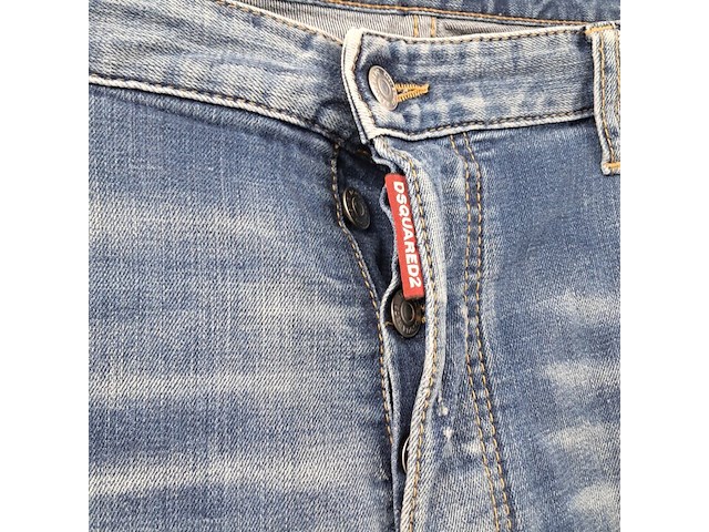 Spijkerbroek, dsquared, skater jean, maat 56 - afbeelding 4 van  8