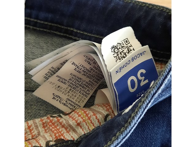 Spijkerbroek, maat 30, jacob cohën, nick - afbeelding 8 van  8