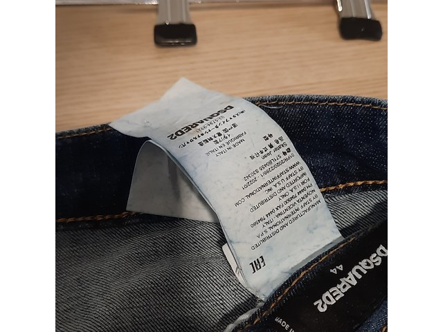 Spijkerbroek, maat 44, dsquared2, s71lb1206s30342470 - afbeelding 2 van  10
