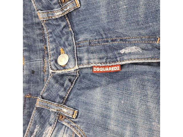 Spijkerbroek, maat 44, dsquared2 - afbeelding 10 van  15