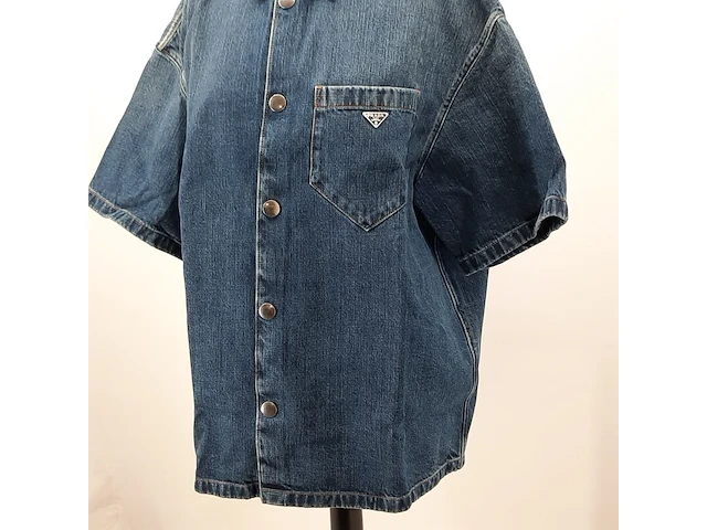 Spijkerjas, maat l, prada - afbeelding 3 van  7