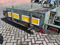 Spijkstaal vht 45 heftruck transport aanhangwagen met lier - afbeelding 3 van  18