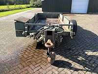 Spijkstaal vht 45 heftruck transport aanhangwagen met lier - afbeelding 11 van  18