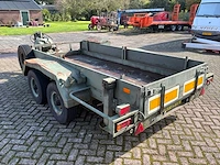 Spijkstaal vht 45 heftruck transport aanhangwagen met lier - afbeelding 16 van  18