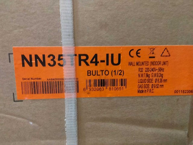 Spilt airconditioning, 3,5 kw - afbeelding 2 van  5