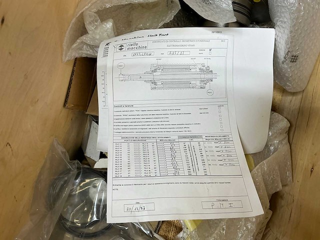Spindel riello vertflex - bc-2826 m10217 - cnc freesmachine - afbeelding 4 van  6