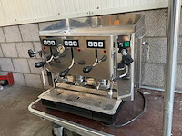 Spinel - tre lux light - italiaanse espresso koffiemachine 3 groepen - afbeelding 3 van  6