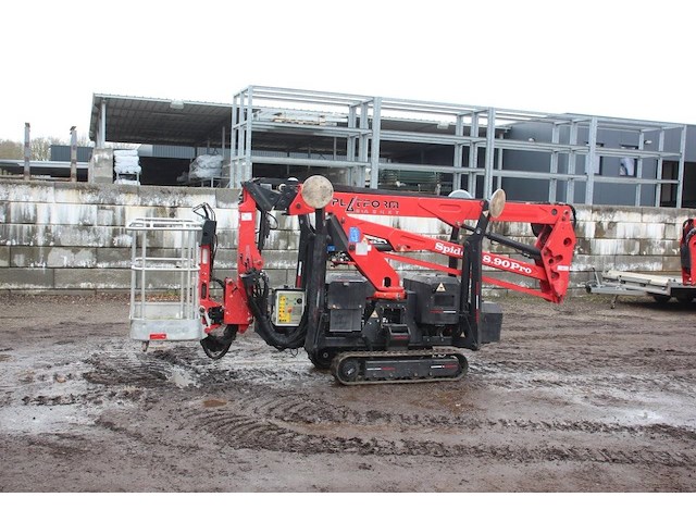 Spinhoogwerker platfrom basket spider 18.90 pro 17.60m diesel 2014 - afbeelding 1 van  1
