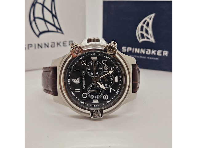 Spinnaker sp-70332 chronograaf herenhorloge - afbeelding 4 van  9