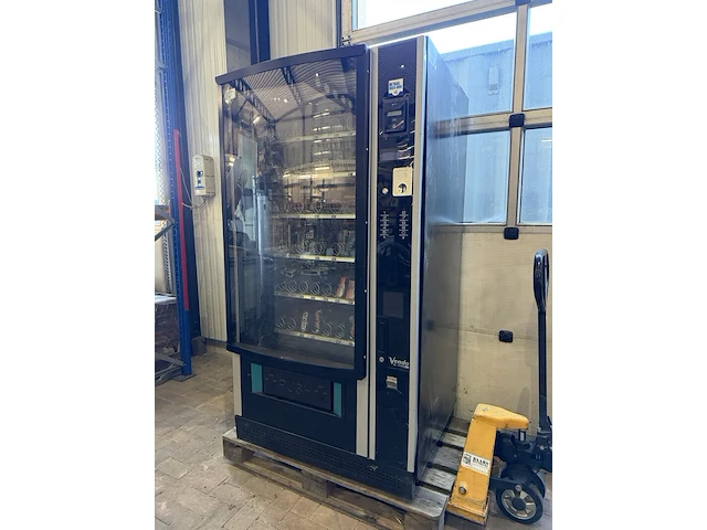 Spiraalautomaat, sandenvendo, sc8 (sve sd8), zwart/donkerblauw/zilvergrijs, 2016, spiraalvakken | payter betaalterminal - afbeelding 3 van  7