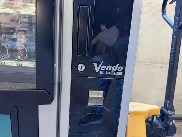 Spiraalautomaat, sandenvendo, sc8 (sve sd8), zwart/donkerblauw/zilvergrijs, 2016, spiraalvakken | payter betaalterminal - afbeelding 5 van  7