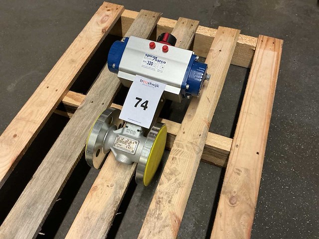 Spirax sarco bva320 dn32 afsluiter met actuator - afbeelding 1 van  7