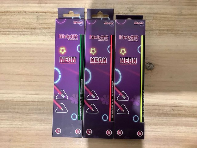 Spirit neon potloden (600x) - afbeelding 2 van  5