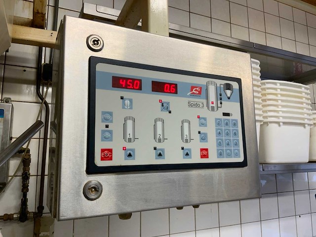 Spiromatic spido 3 rvs silo-besturingsysteem - afbeelding 1 van  4